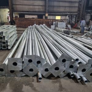 Swaged Steel Tubular Poles